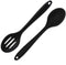 Product image 2 Pieces Silicone Nonstick Mixing Spoons, BPA Free and Food Grade Serving Cooking Spoon, High Heat Resistant to 480°F, Hygienic Desi...