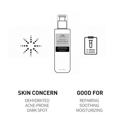 Snail Mucin 96% Power Repairing Essence 100ml/3.38 fl.oz, Hydrating Serum for Face with Snail Secretion Filtrate for Dull Skin & Fine Lines(1PCS)...