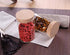 2Pcs 300ml/10oz Empty Clear Glass Bottles with Cork Stopper - Refillable Dry Food Goods Storage Container Vial Jars For Flower Tea Dry Fruit Nuts ...