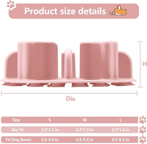 Slow Feeder Dog Bowls Insert, Animire Soft Silicone Anti-Choking Puzzle Slow Feeder, Anti-Slip Slow Down Eating Feeder Insert, Compatible with Reg...