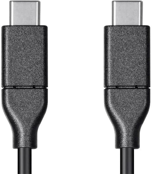 Monoprice Essentials USB-C to USB-C 2.0 Cable - 480Mbps, 5A, 26AWG, 4m (13.1 ft) Black...