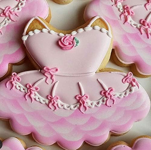 Tutu Ballet Dance Cookie Cutter 3.5" Made in USA by Ann Clark...