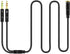 Headphone Splitter for Computer 3.5mm Female to 2 Dual 3.5mm Male Headphone Mic Audio Y Splitter Cable Smartphone Headset to PC Adapter(100CM, Bla...