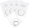 4 Pieces Silver Solder Wire 4 Types Soldering Wire Silver Wire for Jewelry Making Repair Electronics Silver Welding Wire Tools, Easy Soft, Soft, M...