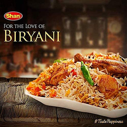 Shan - Malay Chicken Biryani Seasoning Mix (60g) - Spice Packets for Chicken Layered Pilaf (Pack of 6)...