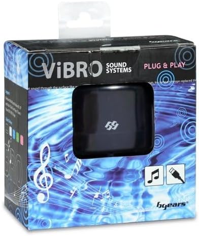 Bgears Vibro Speaker System, Black (Vibro Speaker System - Black)......