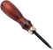 WUTA Edge Beveler High Carbon Steel Leather Beveler Tool Sharp Edge Skiving Leather Edge Beveler Wood Handle Edge Cutting Tool for Beveling Size 1...