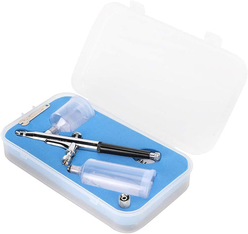 Acrylic Paint Artist Set, Action Airbrush DoubleAction Pneumatic Spray Gun for Art Supplies for Painting...