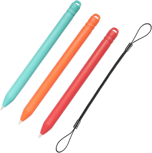 Replacement Colorful Stylus Drawing Pen and Lanyard for LCD Writing Tablet, Colorful Drawing Tablet,Kids Drawing Pads,Doodle Board(3 Pack Stylus P...