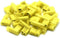 AKOAK 36 Pack 12-10 Gauge Yellow Fully Insulated Flag Wire Connectors Quick Disconnects Electrical Wiring Female Spade Nylon Wire Crimp Terminals...