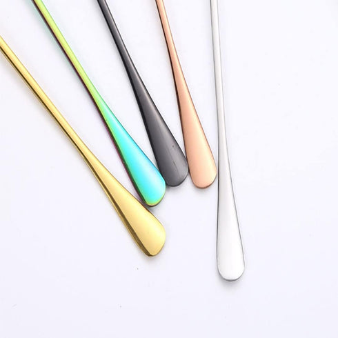 Stainless Steel Spoon,Kitchen Serving Spoons,Soup Spoon, Mirror Finish Spoons,Coffee spoon?Dessert Spoon, Ice Cream Spoons for Soup Rice Tea Milk ...