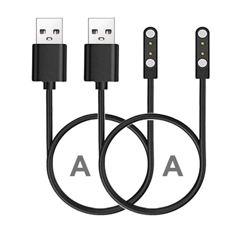 Smart Watch Cables Compatible with TOZO S3, Woneligo W13, Gydom Amzhero IDW13, MILOUZ IDW19, Fitpolo IDW15, Tensky ENOMIR ID208BT, SKG V7 V7PRO, I...
