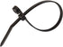 GTSE 100 Pack Of Black Screw Mount Head Zip Ties, 4" x 0.1", Zip Ties With Screw Hole...