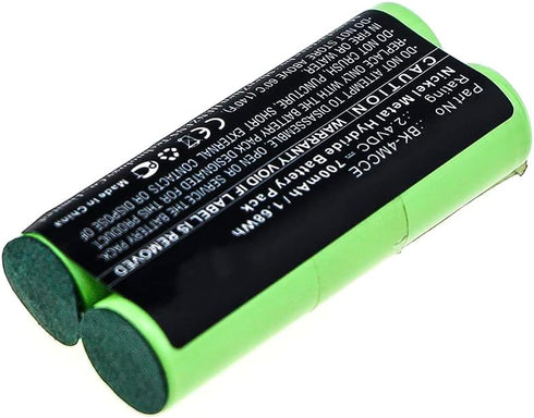 700mAh Replacement Battery for Waterpik 900 Sonic Toothbrush Sensonic Plus SR-3000 Sensonic Plus SR-3000E BK-4MCCE 2.4V...