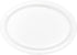 Carlisle FoodService Products Displayware Plastic Catering Platter 21" x 15" White...