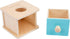 Adena Montessori Baby Toys Coin Box with Ball Blue Door Great Gift for 6-12 Months 1 2 Years Old Toddlers...