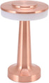 ASHATA Portable LED Retro Touch Control, Modern Table Lamps, 3 Levels Color Temperature Rechargeable Night Light for Hotel Home (Copper)...