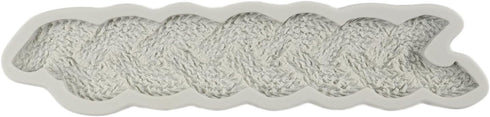 Twist Rope Silicone Molds Hemp Rope Fondant Molds for Cake Decorating Cupcake Topper Candy Chocolate Gum Paste Polymer Clay...