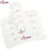 Emily Rose Value 5 Pack Painted White Wooden 18" Doll Clothing Hangers for Closets Armoires Wardrobes Furniture | Accessories Made for 16-inch - 1...
