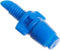 Raindrip 180JET010B Micro Jet, Half-Circle Pattern, Fan Spray with 10-32 Threaded Inlet, No Size, Blue...