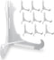 Clear Frosted Plastic Economy Easels with Locking Bar 7 Inch (Pack of 10)...