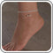 Boho Layered Pearl Ankle Bracelet Gold Baroque Pearl Anklet Bracelet Vintage Pearl Bead Chain Anklet Bracelet Round Pearl Chain Anklet Foot Chain ...