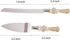 TRUE LOVE GIFT Wedding Cake Knife and Server Set Bride and Groom 2-Piece Dessert Set, Party, Wedding, Anniversary or Celebration...