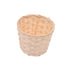 SAFIGLE Bamboo Desk Paper Wastebasket Straw Basket Weaving Organizer Bamboo Storage Basket Rattan Trash Can Pantry Wicker Baskets Wicker Storage S...