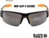 Klein Tools 60162 Safety Glasses, Professional PPE Protective Eyewear with Semi Frame, Scratch Resistant and Anti-Fog, Gray Lens...