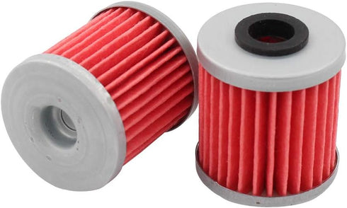 Pack of 4 Oil Filter for Kawasaki KX250 KX250F KX450F for Suzuki RMX450Z RMZ250 RMZ450 Beta EVO 250 300...