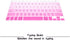 HRH Ultra Thin Silicone Keyboard Cover Skin for MacBook Air 13.3" 13 inch 2020 with M1 Processor (Model A2337) Touch ID Accessories Protector-Ombr...