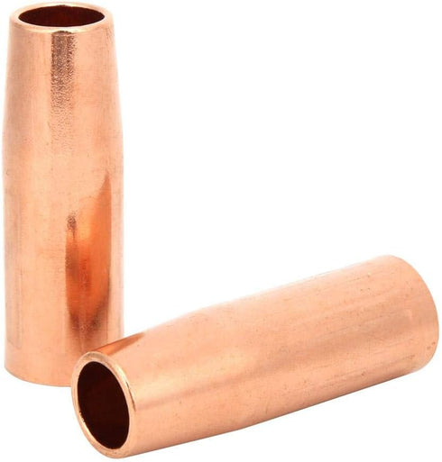 2pcs MIG Welding Gun Nozzle 21-37 3/8inch,Copper MIG Welding Nozzle Consumables,for 100L Tweco Mini/#1 Welding Nozzle...