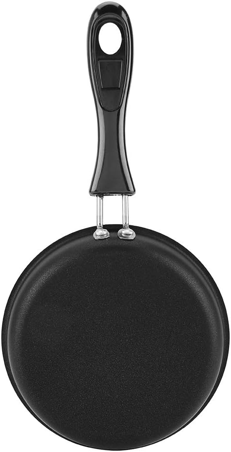 DEWIN Mini Nonstick Egg Pan Omelet Pan, 4.7” Single Serve Egg Nonstick/Skillet, Portable and Mini Nonstick Round Egg Pan for Kitchen Cooker...