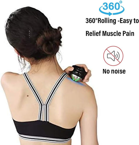 Cold Massage Roller Ball - Gifts for Men Women Teens Boys?Stays Cold for 6 Hours, Home Office Travel Essentials,Sports Fitness Relaxations Gift,Ra...