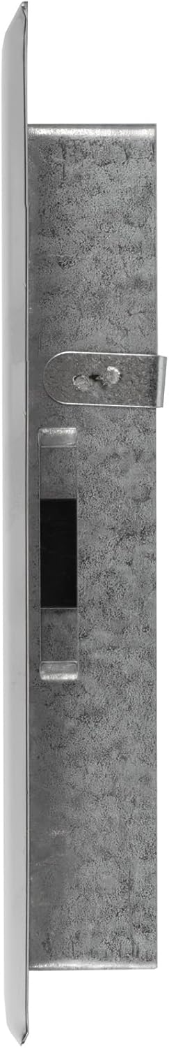 Vent Systems 5.5'' x 5.5" Inch Stainless Steel Vent Cover - Square Air Vent Louver - Removable Ventilation Grille - Integrated Insect Screen - HVA...