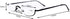 Half Reading Glasses?Metal Frame Readers for Women Men with Pouch (2 Pairs 3.0)...