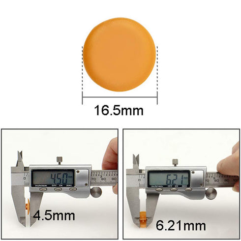 100 Pieces Plastic Round Cam Lock Fastener Cap Cabinet Furniture Connecting Cam Fitting Cap Cam Dowel Cap Cam Lock Nuts Cap Cam Lock Screw Cap Dec...