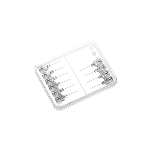 10pcs 26Gauge Stainless Steel Dispensing Needles, 1/2" All Metal Glue Needle Tube Blunt Tips Luer Lock for Thick Liquids, Ink, Glue, Lab Use...