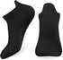 Women's and Men's Running Ankle Socks Low Cut Breathable Socks With Tab 3 Pairs, Black...