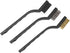 YXQ 3Pcs Wire Clean Brush Set with Handle Black Plastic for Home Kitchen Cleaning Welding Slag and Rust Gas Stove Smoke Machine Tool...