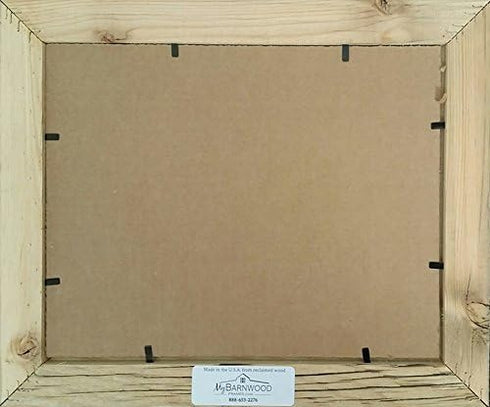 MyBarnWoodFrames - Homestead Reclaimed Barnwood 5x7" Picture Frame (1.5 Inch Frame Width)...