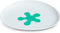 doddl Baby and Toddler Plate, Non-Slip Base, Ergonomic Toddler Dishes for Self Feeding, 1-3 Year Olds, Dishwasher Safe, BPA Free (White & Aqua)...