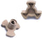 2Pcs 0.59 Inch Microwave Shaft Microwave Turntable Coupler, Small Microwave Oven Roller Guide Support Coupler Tray Shaft, Glass Tray Drive Couplin...