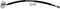 Dorman H38813 Rear Center Brake Hydraulic Hose Compatible with Select Ford / Mazda Models...