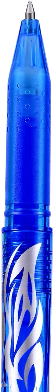 Erasable Gel Pens Blue Pen 0.7mm Fine Point, Pack of (4 Blue Pen+ 8 refills) Blue Ink Erasable Pens for smooth writing office pens back to school ...