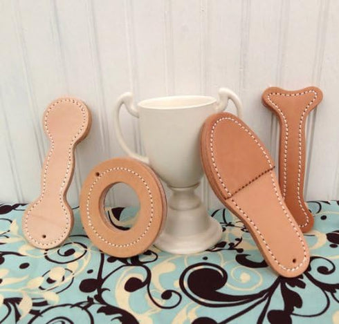 Auburn Leathercraft Leather Dog Toy Ring...