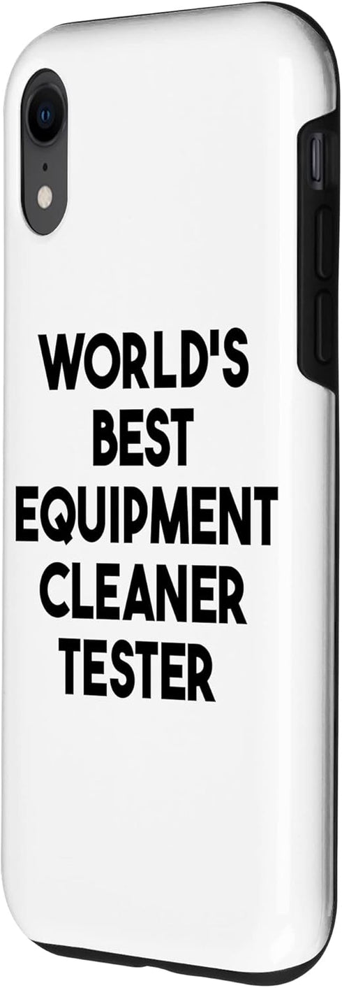 iPhone XR World's Bet Equipment Cleaner Tester Case...