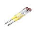 Fielect 2pcs Tester Screwdriver, Circuit Tester Pen Electric Contact Voltage Tester Dual Head Slot Phillips Screwdriver Detector 100-500V...