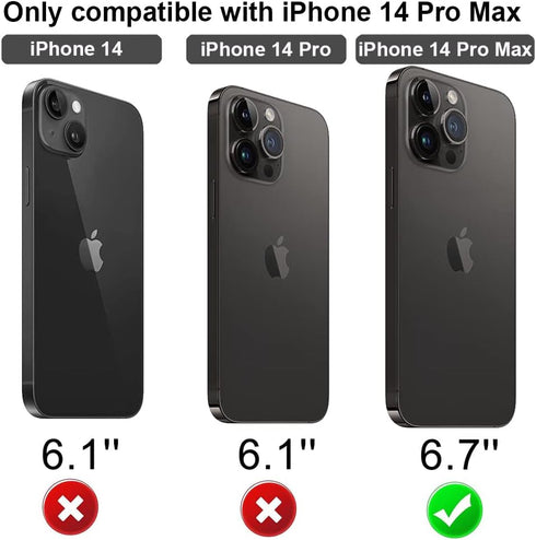 Case for iPhone 14 Pro Max Case Compatible with MagSafe Camera Protector Plating Gold Edge Soft TPU Shockproof Case for iPhone 14 Pro Max Case (6....