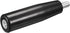 uxcell Revolving Handle Grip, 1Pcs M10x100mm(DxL) Threaded Handwheel Screw Knobs Crank Handle for Industry Lathe Milling Machine...